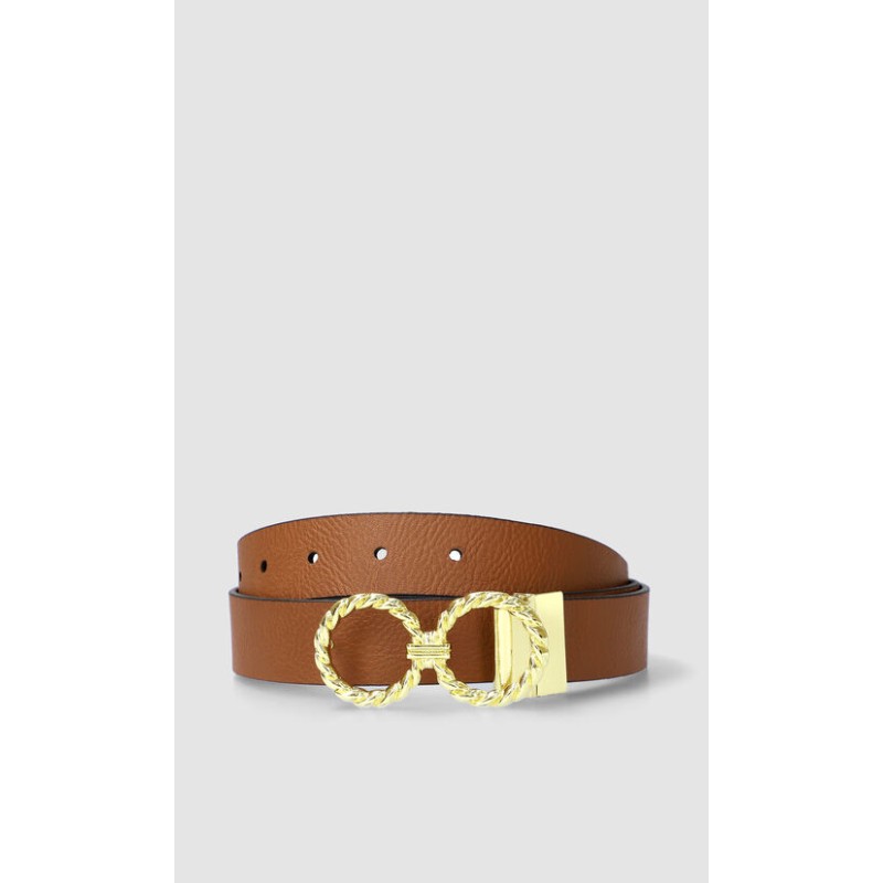 Cinturón Hebilla Revesible