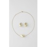 Set Arete Y Collar Gota