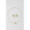 Set Arete Y Collar Gota