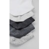Paquete Calcetines Cortos Grises