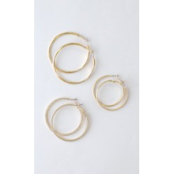 Set Aretes Aros