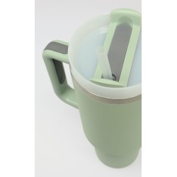 Termo Con Popote Grande